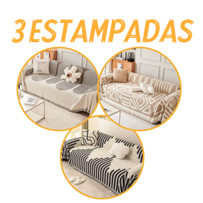 [COMPRE 1, LEVE 3] Cover Soft™ - Capa de Sofá + BRINDE 2 Capas de Almofada