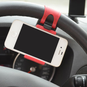 VoltCar CarSuper™ Universal Steering Wheel Phone Holder - (🔥Last Day of 50% OFF Promotion!)
