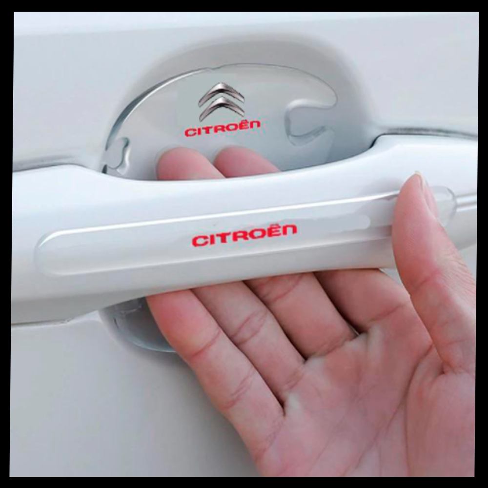 HandSticker™ Adesivo Protetor de Maçaneta Automotivo Premium - 8 Pçs