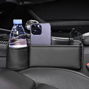 OrganizeCar Nivus™ Pasta Organizadora em Couro Legítimo - (🔥 Último Dia Promoção 50% OFF!)