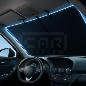 SunShield Nivus™ Protetor Solar Automotivo Retrátil