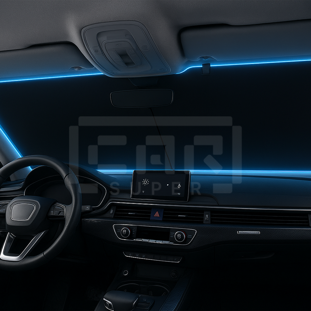 SunShield Nivus™ Protetor Solar Automotivo Retrátil