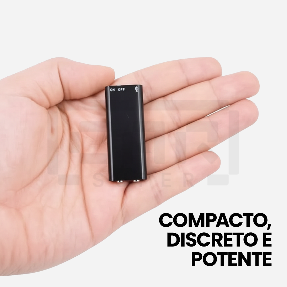 RECPro™ NivusMini Gravador de Voz Automático