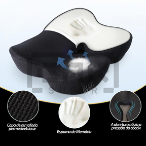 ComfortMax Nivus™ Almofada Ergonômica de Espuma Viscoelástica
